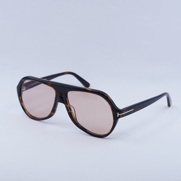 Tom Ford New Tom Ford Thomas FT0732 48E Sunglasses Havana Frame Grailed