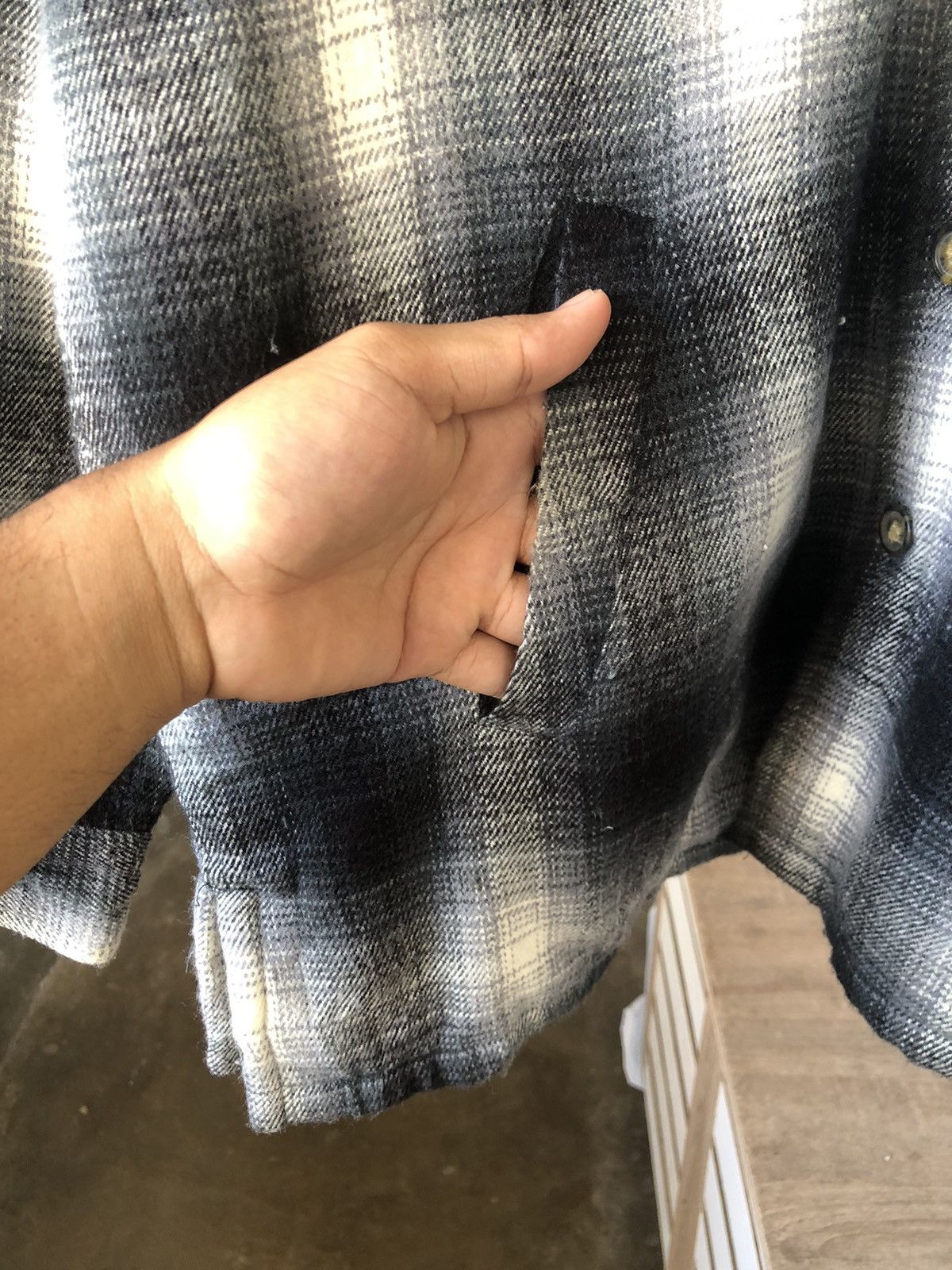 Japanese Brand Vintage Collins International Flannel Inner Fleece Size US L / EU 52-54 / 3 - 9 Thumbnail