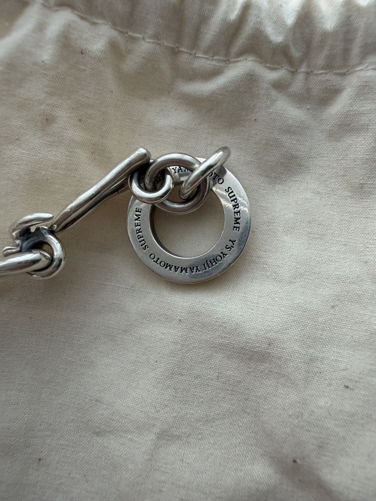 Supreme Y's Silver Bracelet x Yohji Yamamoto -The Great Frog