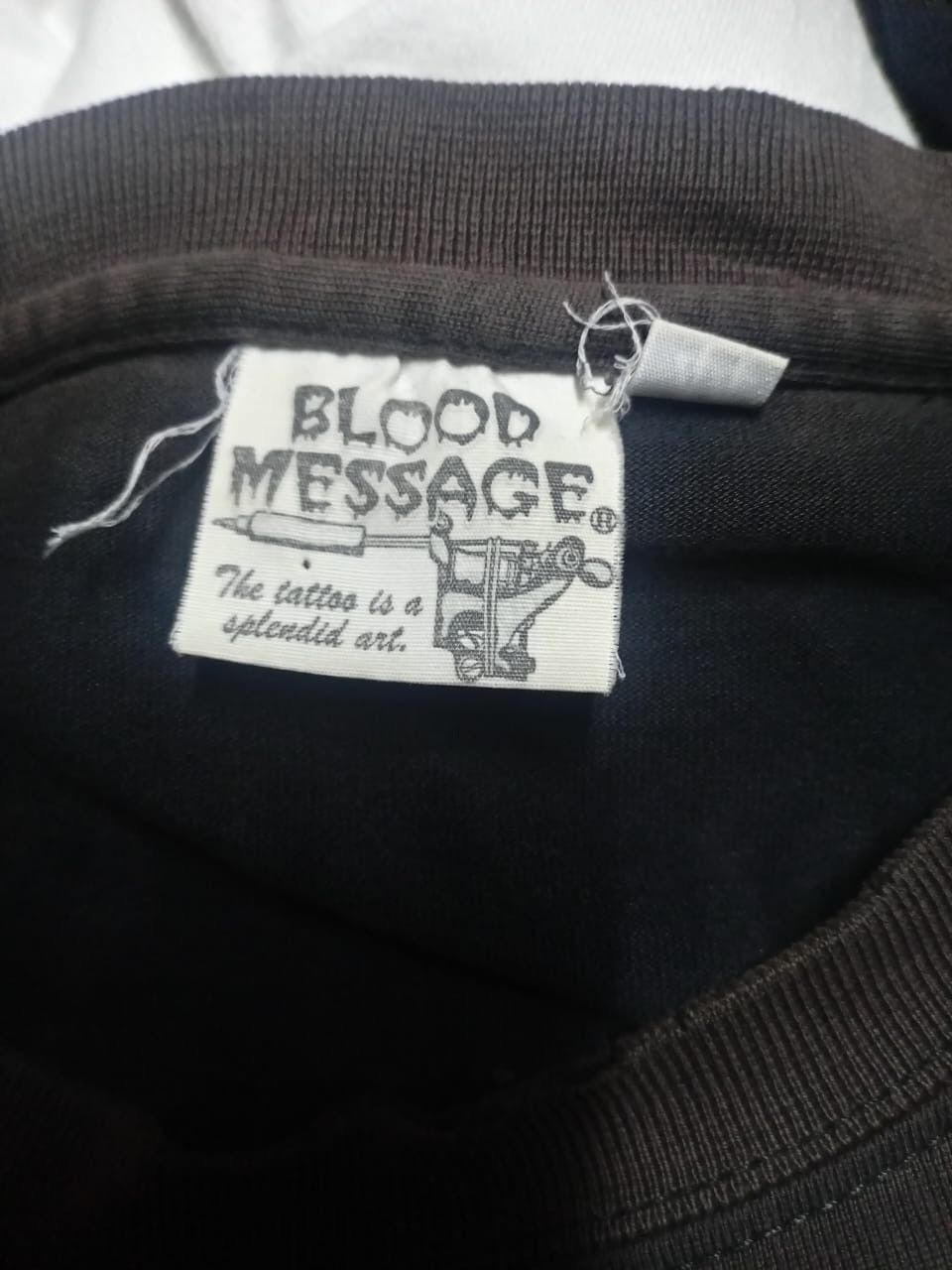 Other Distress Ted Company Blood Message Skull Long Sleeve Size US M / EU 48-50 / 2 - 4 Thumbnail