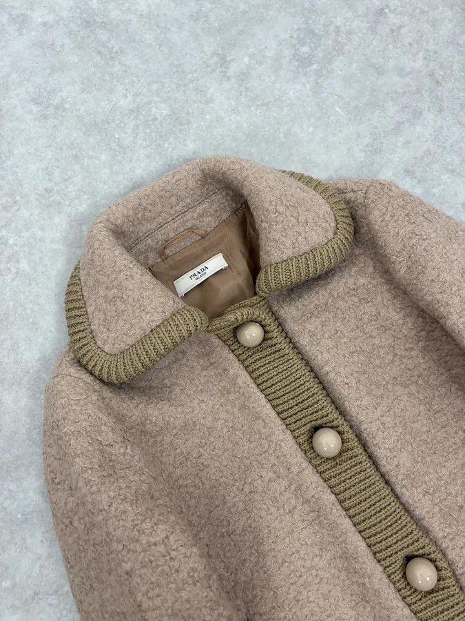 Prada AW2010 Prada Beige Wool Cardigan Jacket Size S / US 4 / IT 40 - 5 Thumbnail