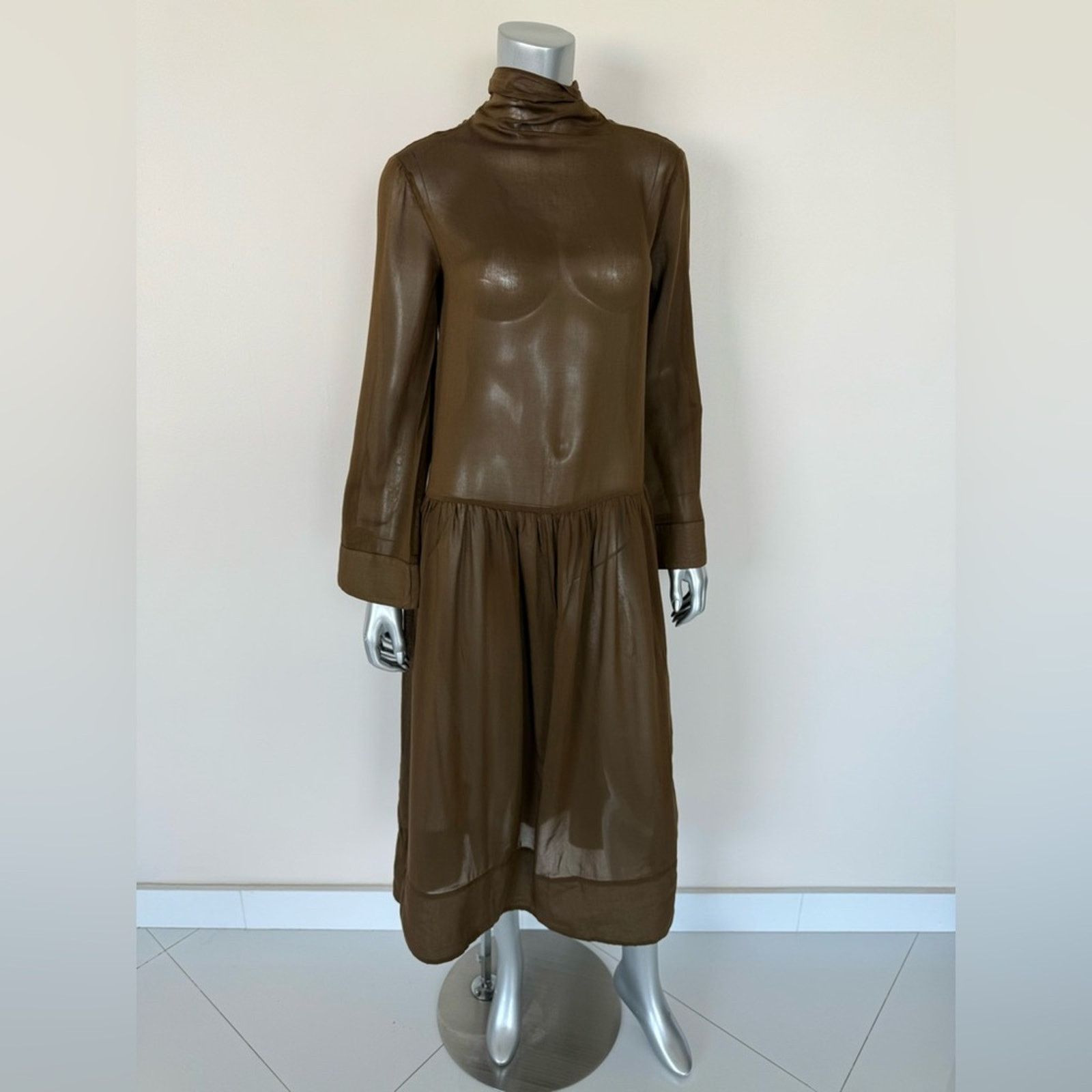 Other NWT!!! Alysi women cotton dress size 2 US Authentic 516$ Size XS / US 0-2 / IT 36-38 - 1 Thumbnail