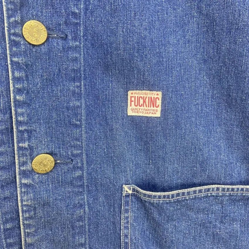 Wacko Maria Wacko Maria Guilty Parties Tokyo Japan Workers Denim Jacket Size US M / EU 48-50 / 2 - 8 Thumbnail
