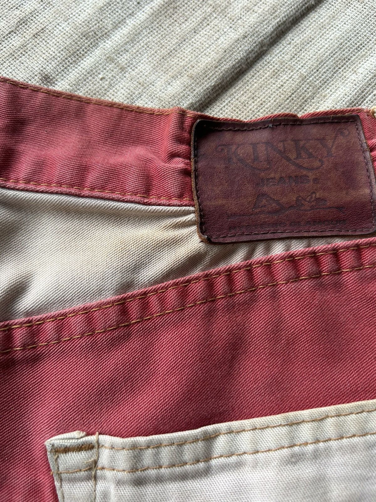 Hysteric Glamour × Japanese Brand Vintage HYSTERIC GLAMOUR Kinky American Flag Jeans Size US 27 - 17 Thumbnail