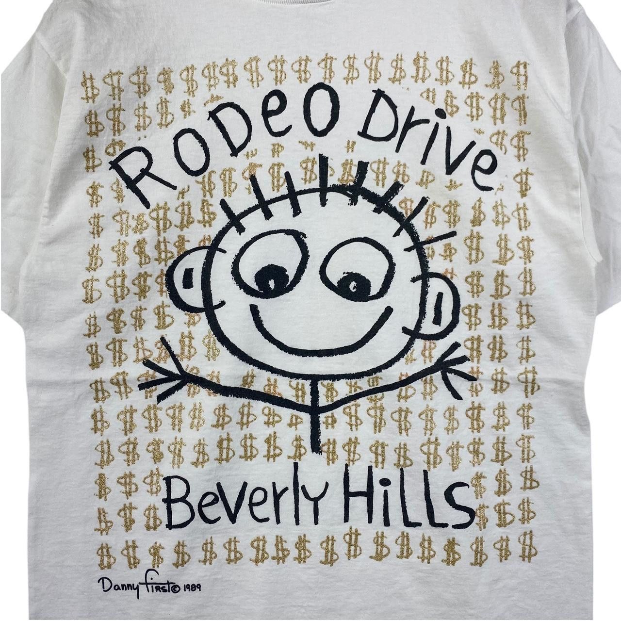 Vintage Vintage 1989 DANNY FIRST CARTOON Rodeo Drive Tee Shirt Top Size M / US 6-8 / IT 42-44 - 3 Thumbnail