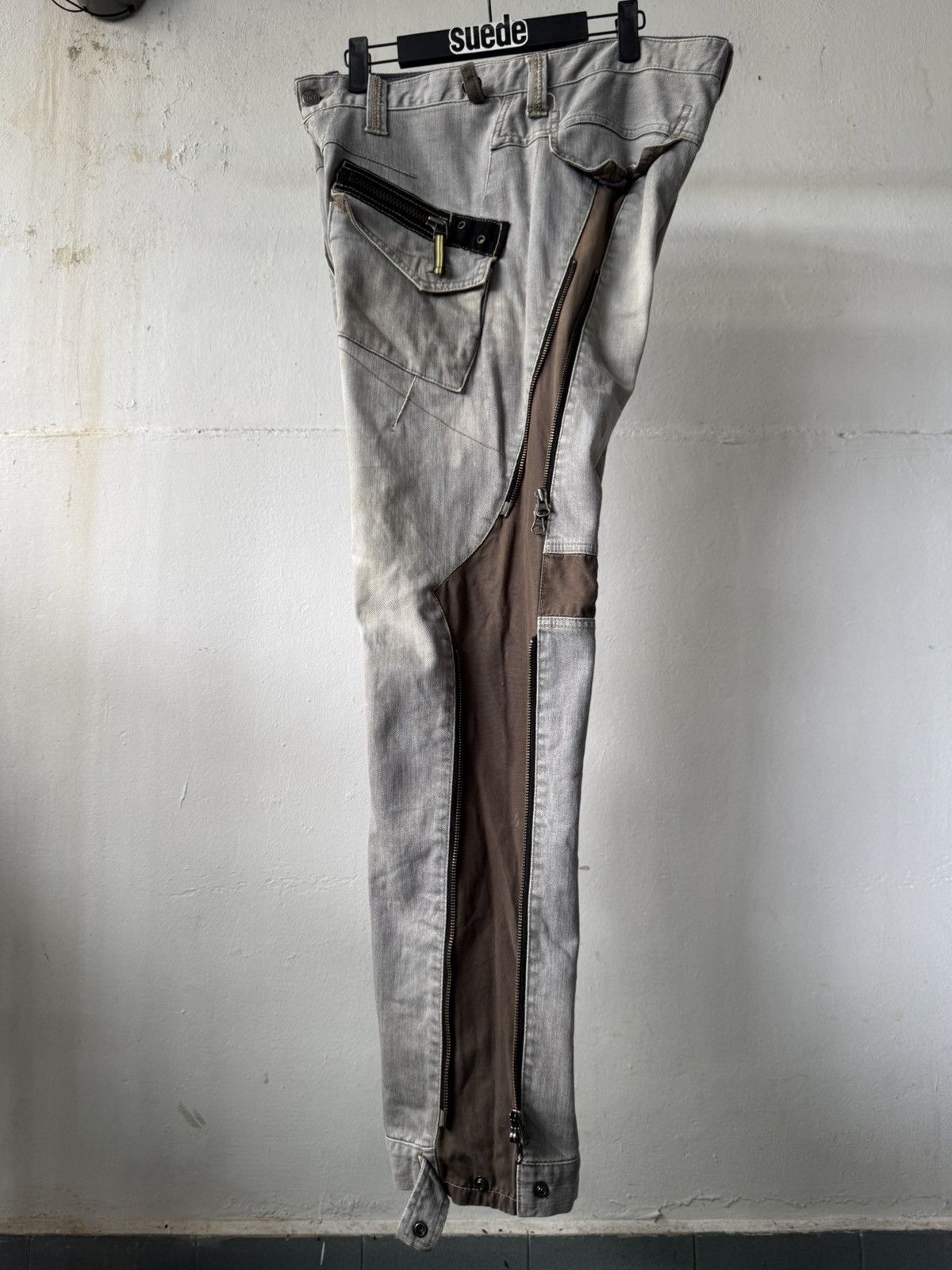 If Six Was Nine ppfm zipper bondage punk vkei lgb style pants Size US 34 / EU 50 - 6 Thumbnail