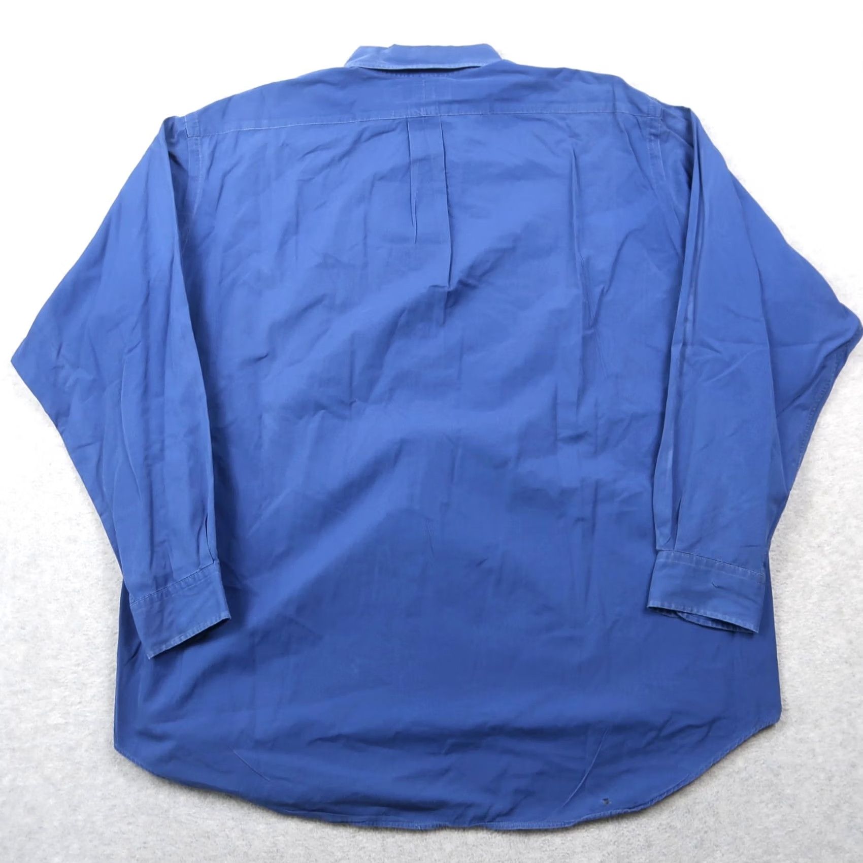 Polo Ralph Lauren VINTAGE Polo Ralph Lauren Blake Shirt Mens XL Blue Button-Down Logo Shirt Size US XL / EU 56 / 4 - 2 Thumbnail
