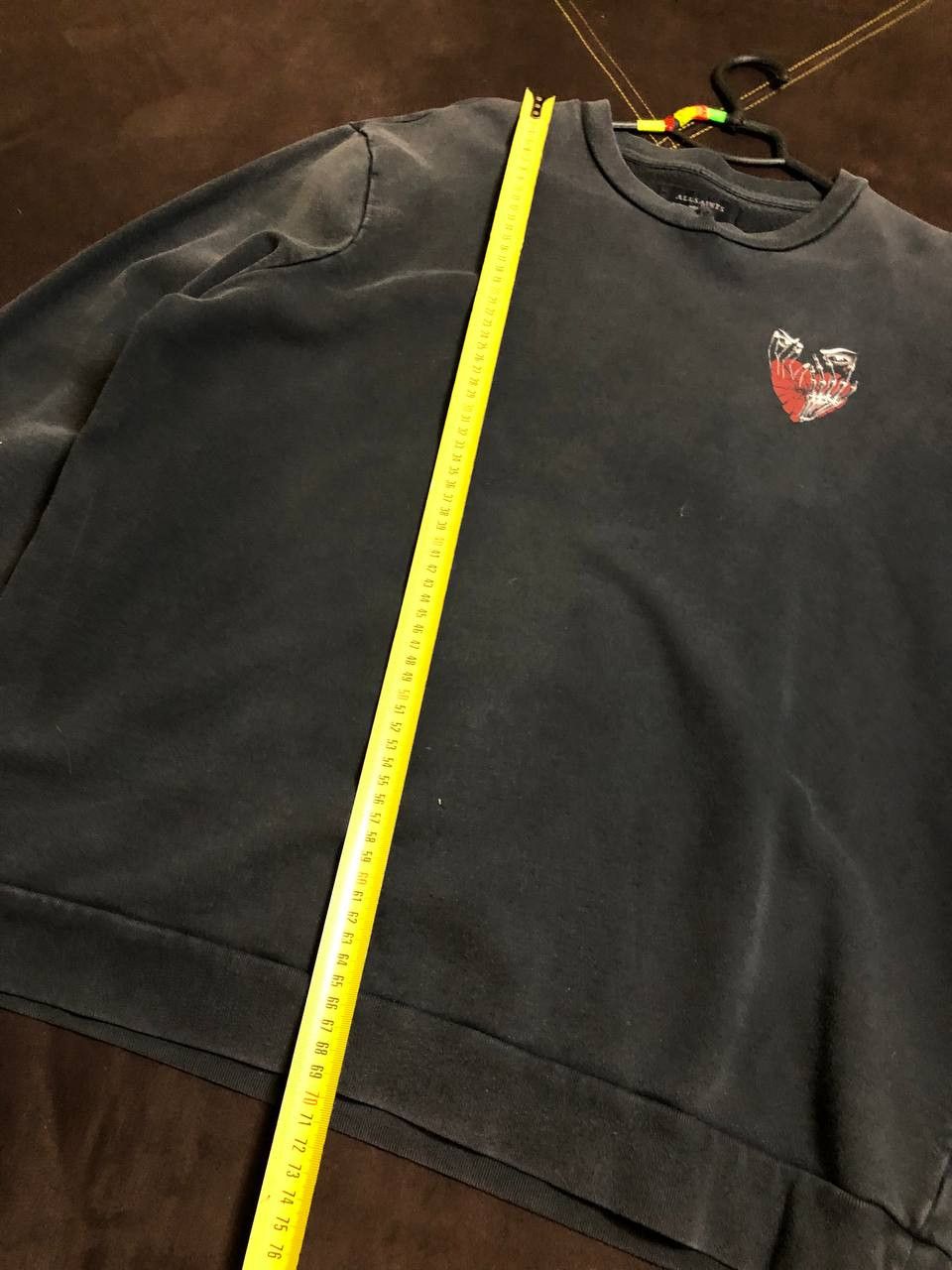Allsaints Allsaints Devil Fire Skull Hoodie Oversized streetwear faded Size M / US 6-8 / IT 42-44 - 11 Thumbnail