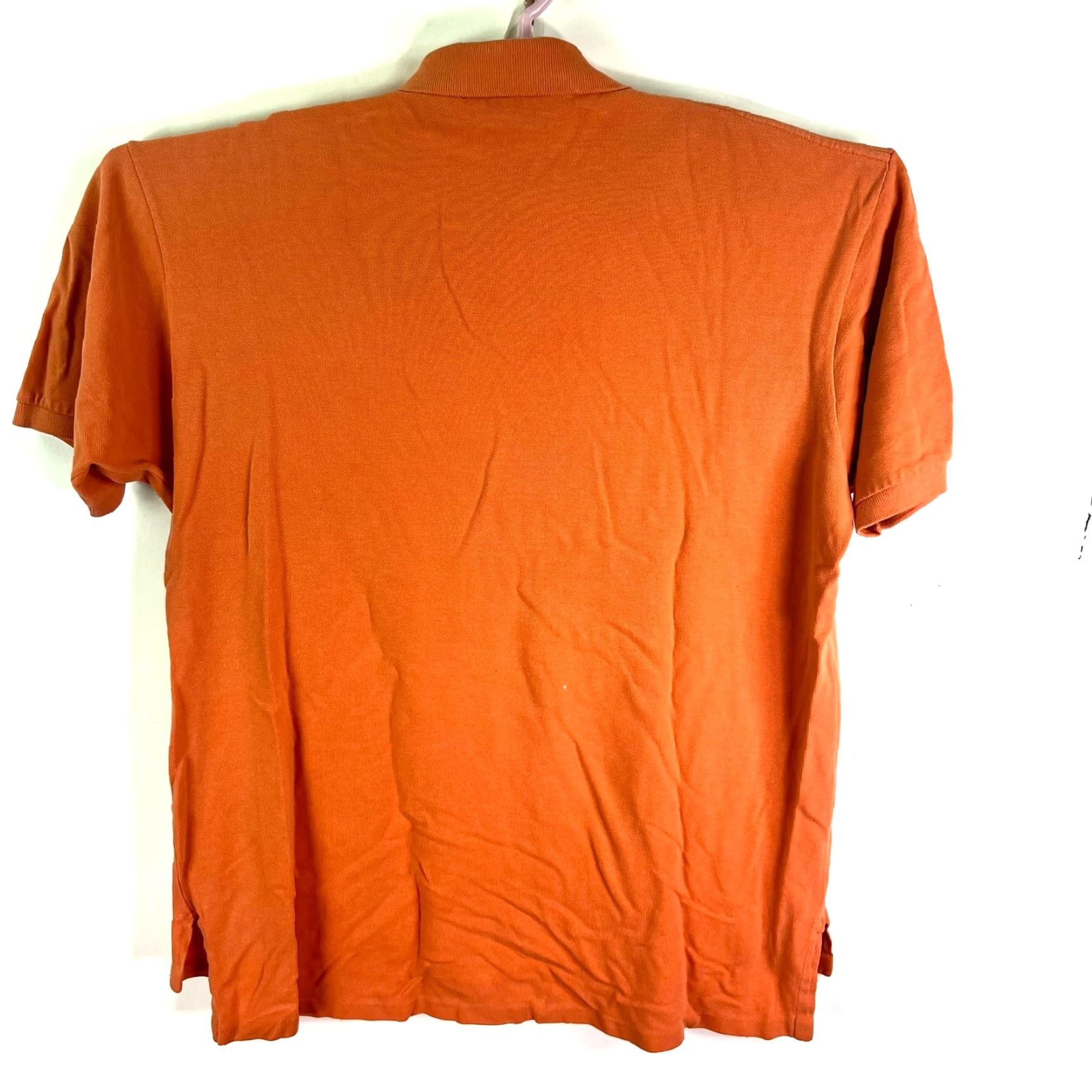 Ralph Lauren Ralph Lauren Polo Golf Shirt Mens L Orange USA Made Short Sleeve Polo Shirt Size US L / EU 52-54 / 3 - 7 Thumbnail