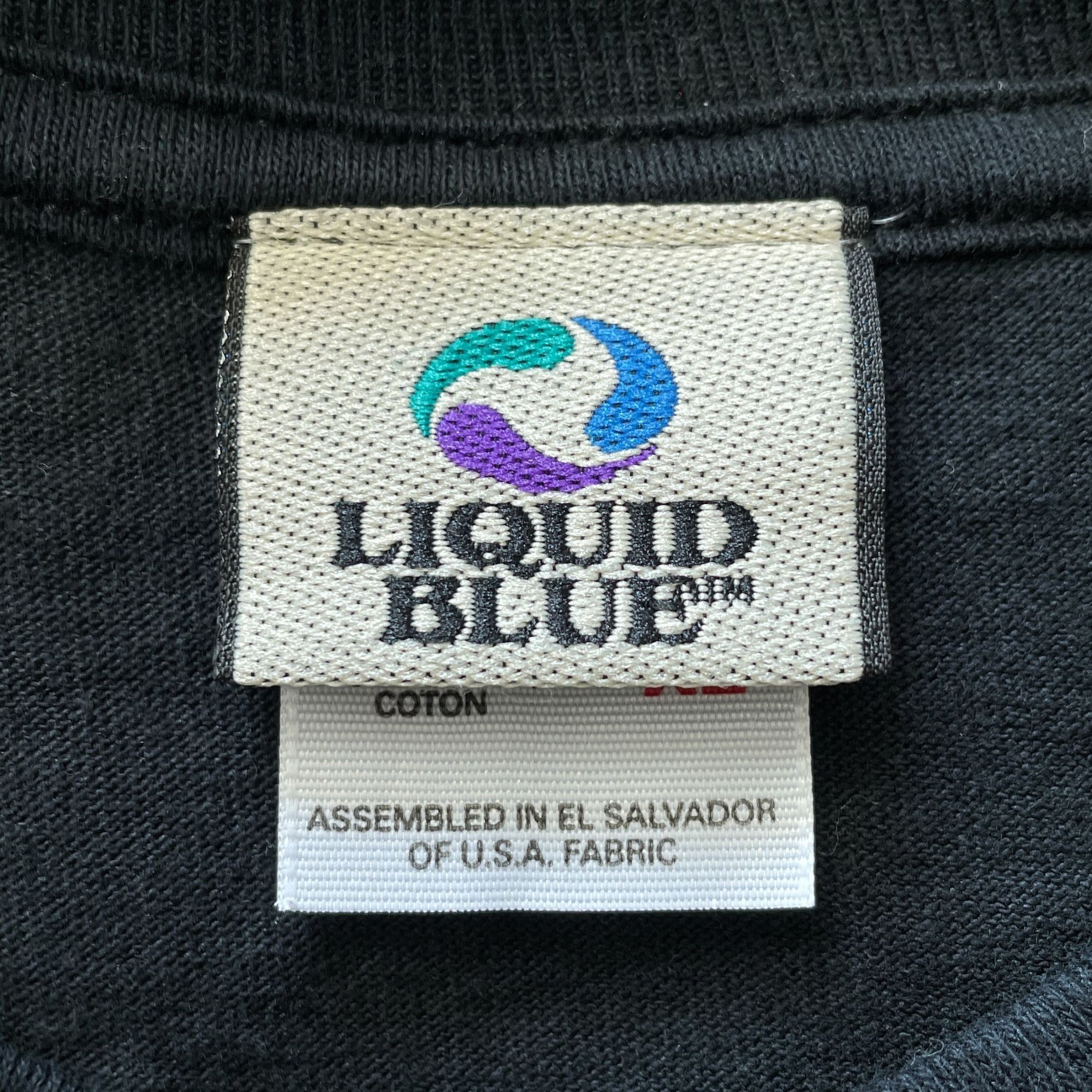 Vintage Vintage Liquid Blue Brom 2002 Black T-Shirt - Size XL Size US XL / EU 56 / 4 - 3 Thumbnail