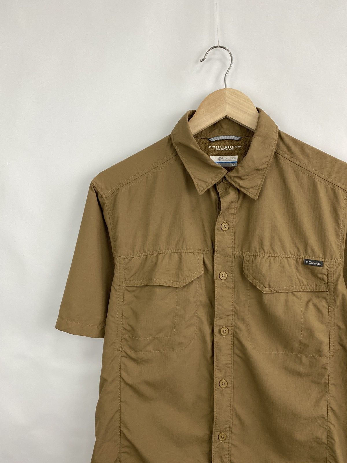 Columbia 🇺🇸 Columbia Outdoor Cargo Shirt Y2K Rare Military Retro Size US M / EU 48-50 / 2 - 2 Thumbnail