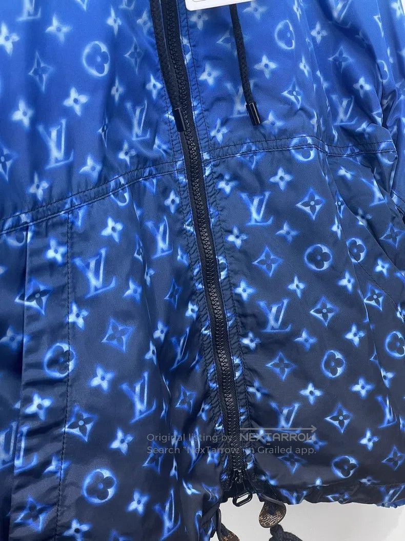 Louis Vuitton Louis Vuitton Old-print gradient hooded trench coat Size XXS / US 00 / IT 34 - 5 Thumbnail