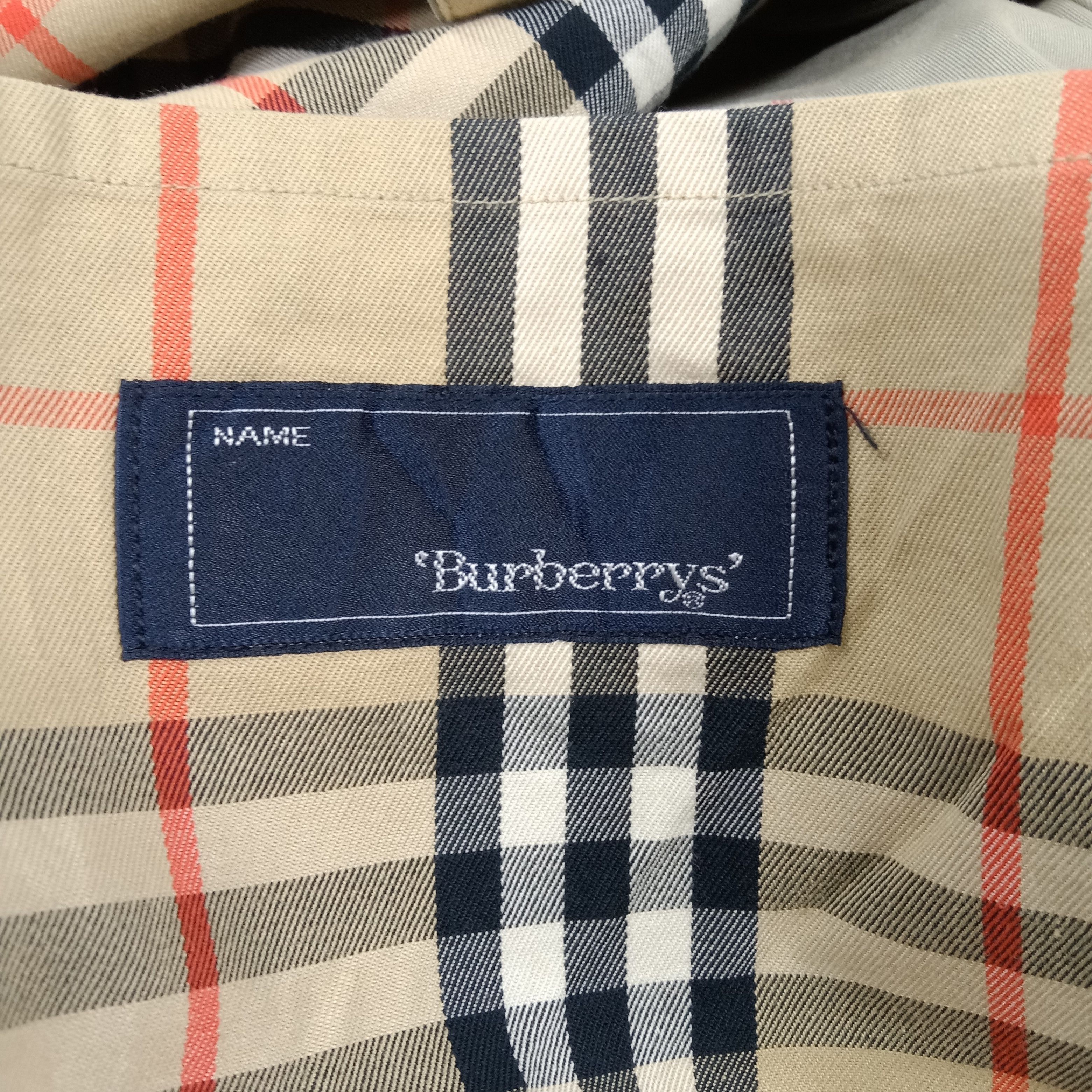 Burberry × Vintage Burberrys Nova Check Trench Jacket Size US L / EU 52-54 / 3 - 7 Thumbnail