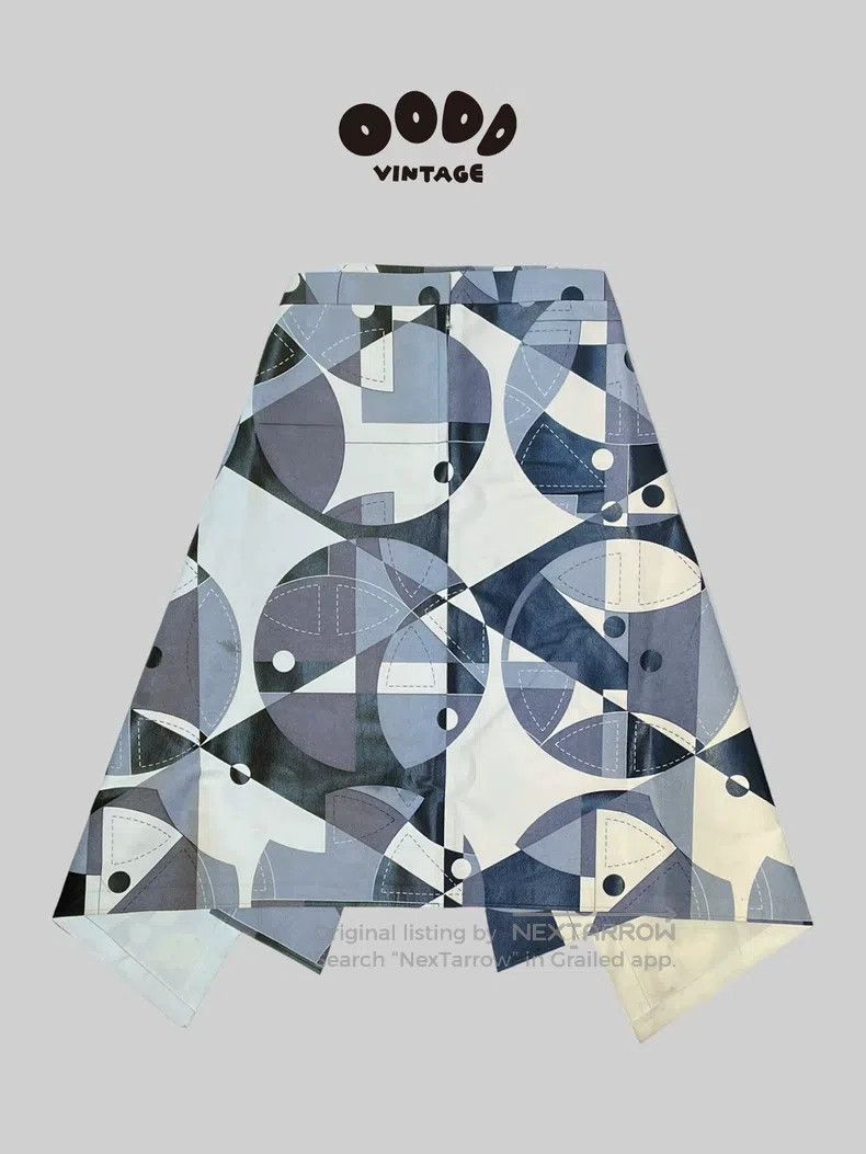 Junya Watanabe Junya Watanabe size S Geometric silhouette leather patchwo Size 23" - 1 Thumbnail
