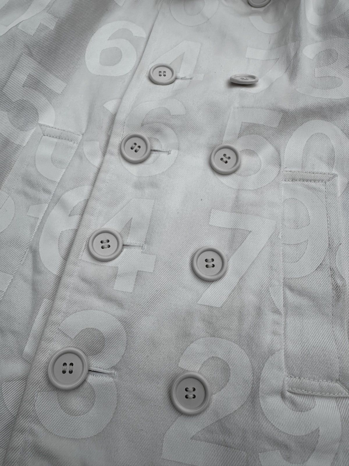 Comme des Garcons × Junya Watanabe Junya Watanabe AD2002 Numbers Allover Printed Jacket Size US M / EU 48-50 / 2 - 9 Thumbnail