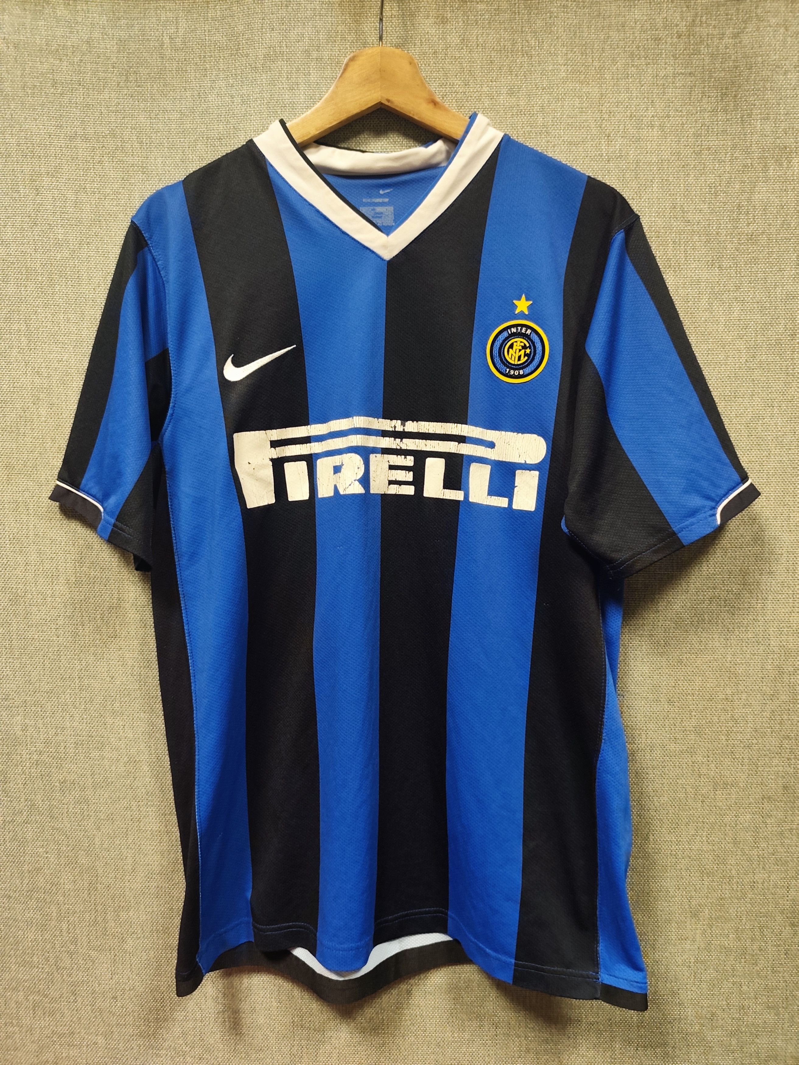 Nike Vintage Nike Inter Milan Pirelli Soccer Jersey Shirt 06