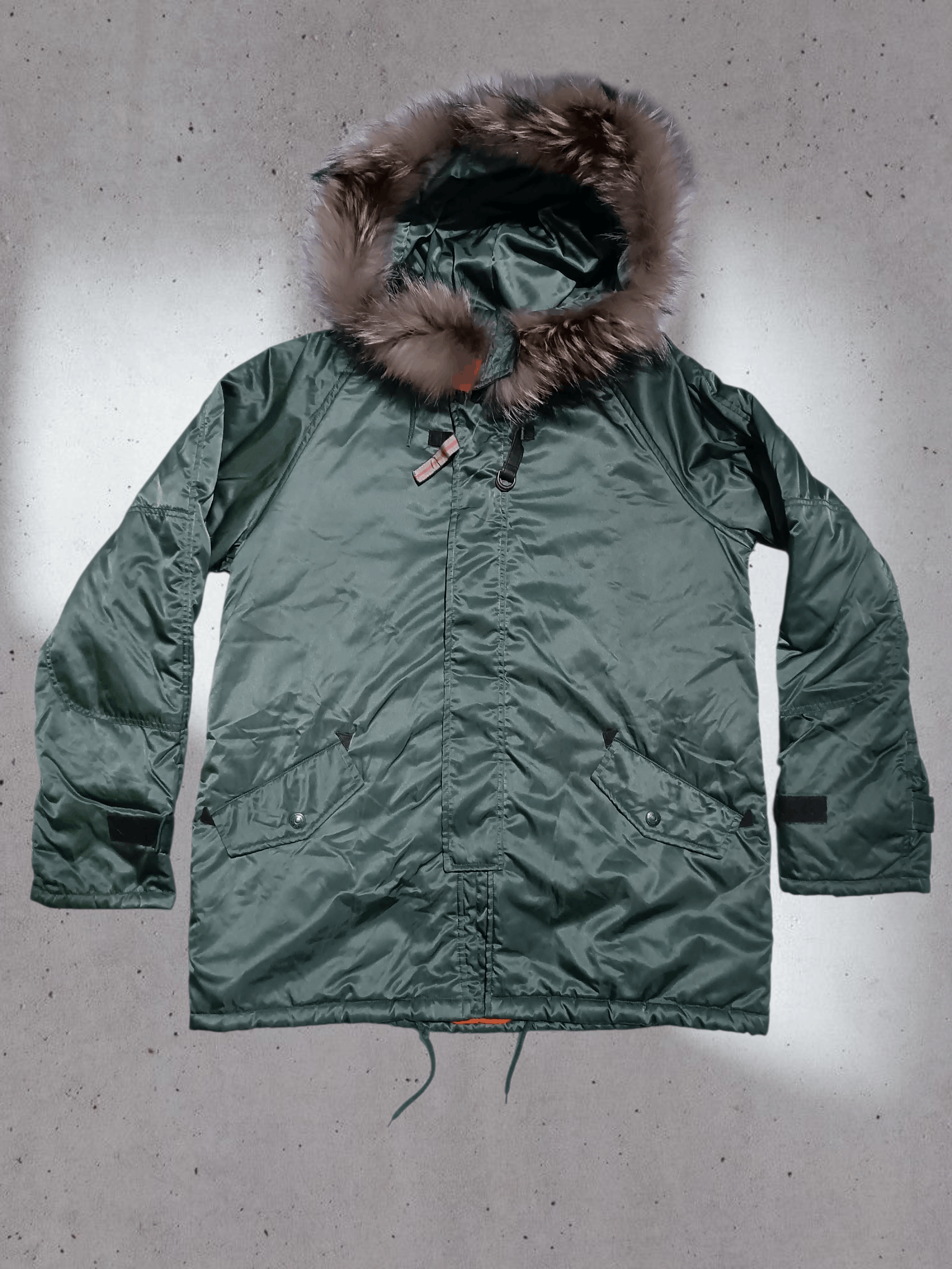 Japanese Brand Fur Hooded Parka Jacket Fakemink Style Size US L / EU 52-54 / 3 - 4 Thumbnail