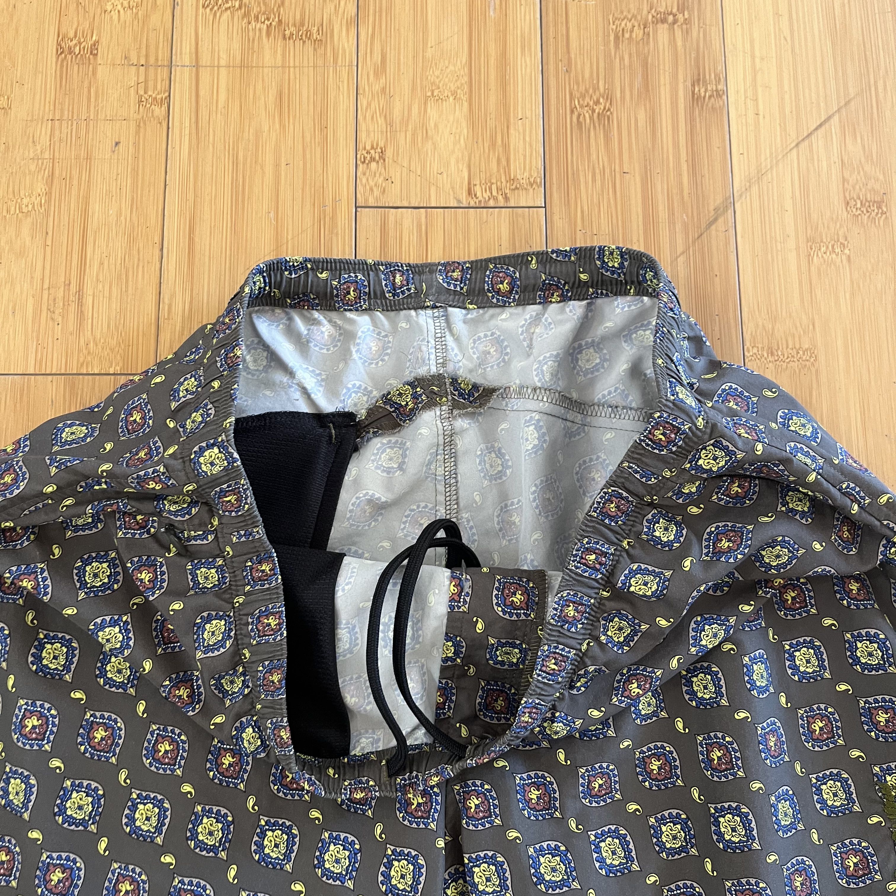 Needles Needles Paisley Nylon Shorts Size US 28 / EU 44 - 4 Thumbnail