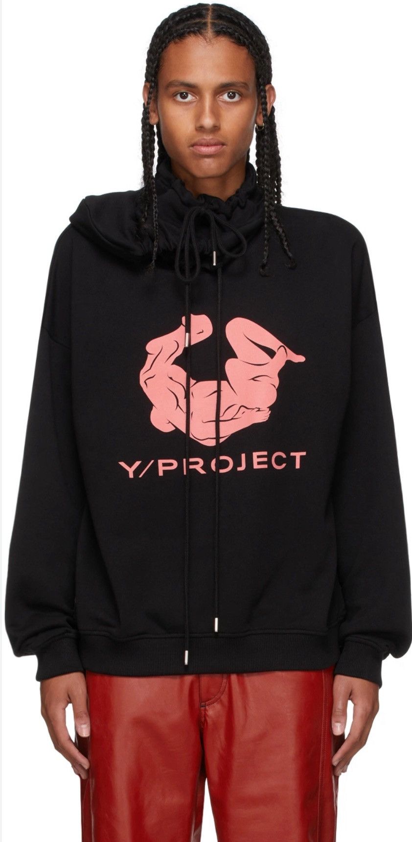 Y/Project Fw21 Y/Project Kamasutra Logo Hoodie(Black/L) Size US L / EU 52-54 / 3 - 7 Thumbnail