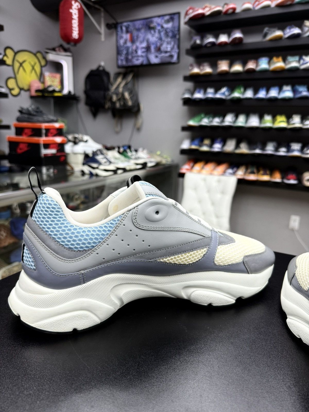 Dior AUTHENTIC Dior B22 Blue Silver White Size 47 / 14 US Size US 14 / EU 47 - 11 Thumbnail