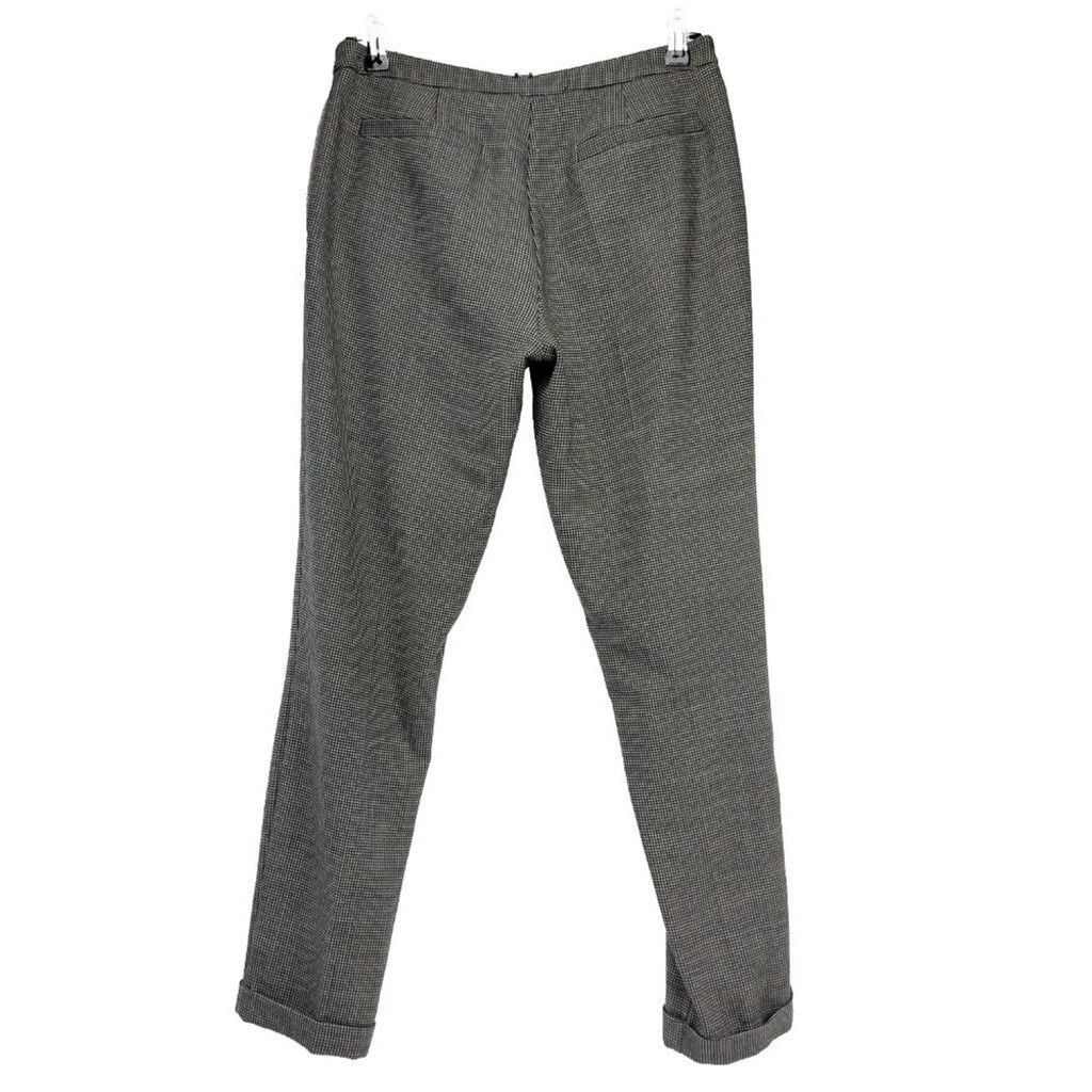 TWINSET TWIN-SET Simona Barbieri Fall Micro Cuffed Ankle Trousers S Size 27" / US 4 / IT 40 - 3 Thumbnail