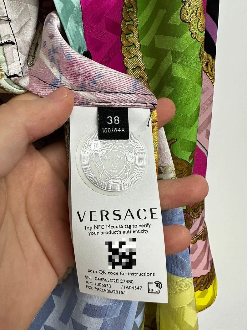 Versace Versace Shirt dress Size S / US 4 / IT 40 - 3 Thumbnail