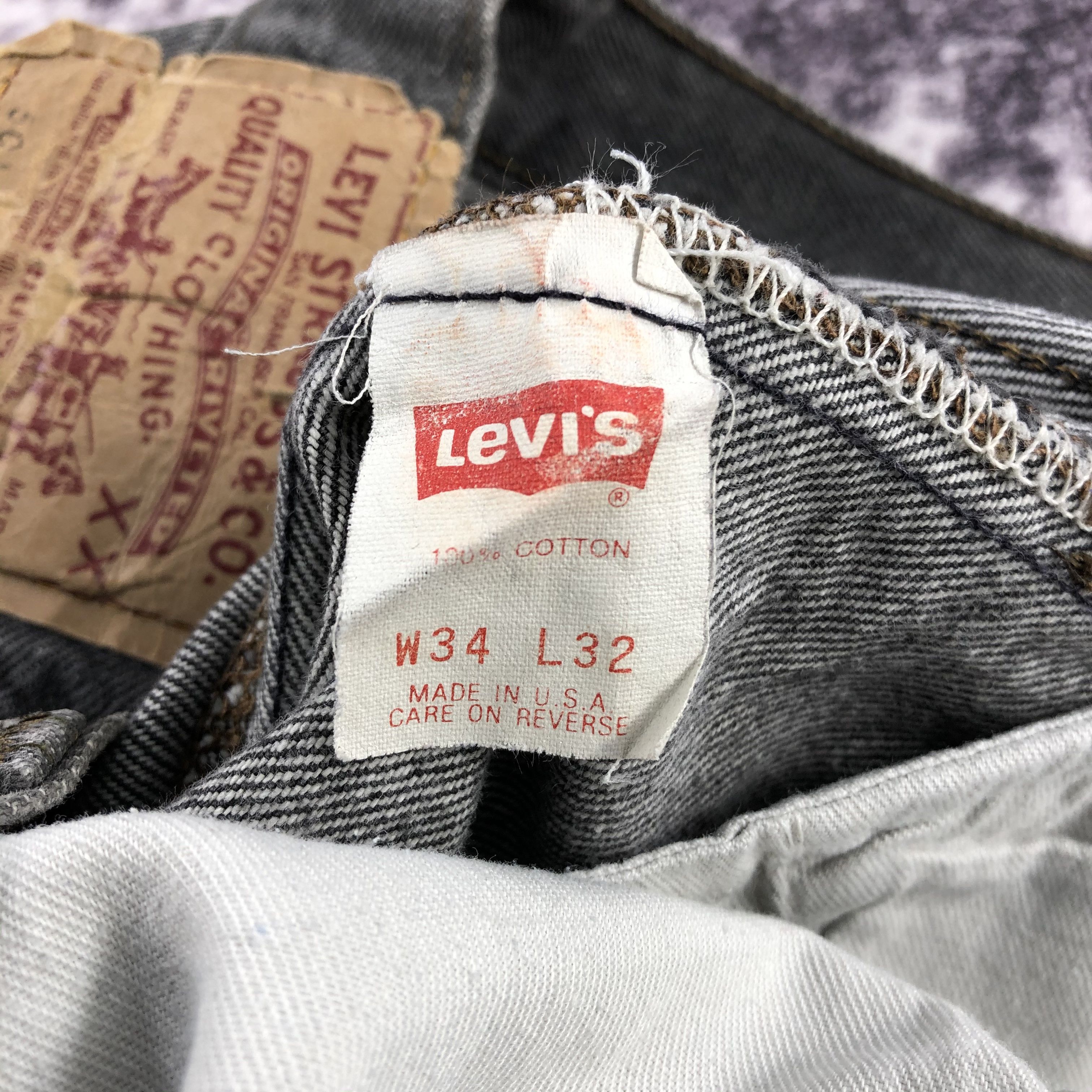Levi's × Vintage Vintage 90s Levis 501 Earth Tone Jeans-JM2179 Size US 33 - 12 Thumbnail