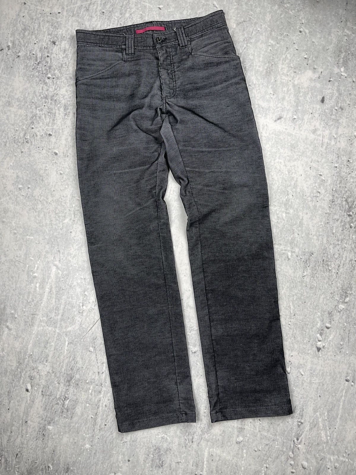 image of Avant Garde x Versace Collection Avant-Garde Opium Jeans Pants in Grey, Men's (Size 31)