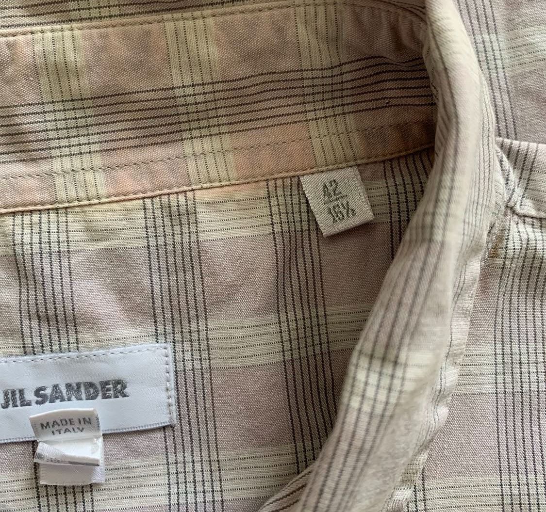 Jil Sander Plaid Jil sander shirts Size US M / EU 48-50 / 2 - 3 Thumbnail
