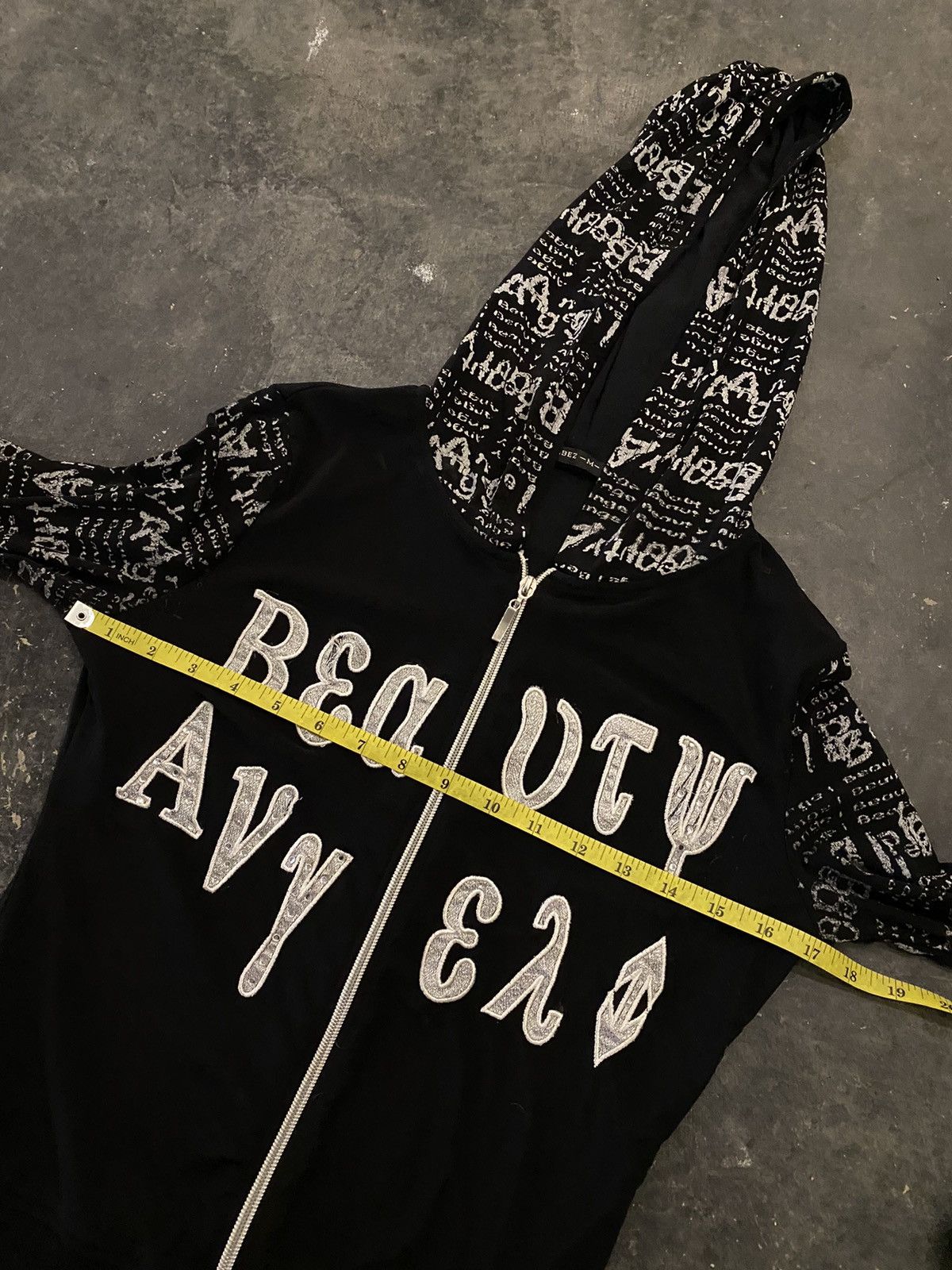 Hysteric Glamour × If Six Was Nine × Japanese Brand Y2k Jabez ifsixwasnine zip hoodie Size US S / EU 44-46 / 1 - 6 Thumbnail