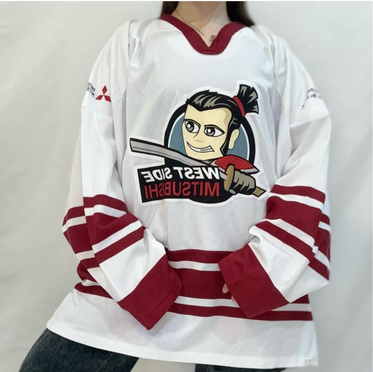 Vintage Westside mitsubishi hockey Size US XXL / EU 58 / 5 - 7 Thumbnail