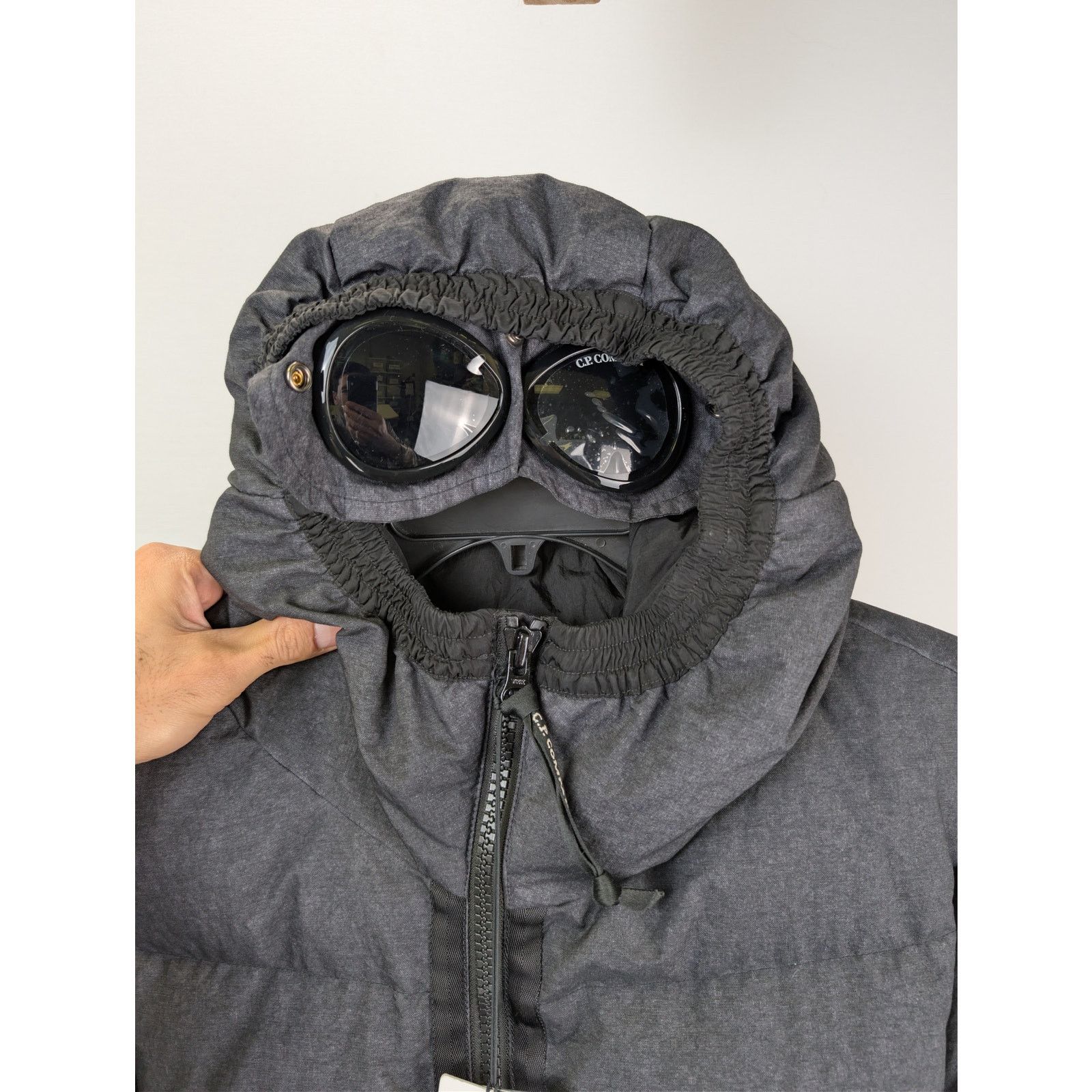 C.P. Company o1rshd1 Co-Ted Outerwear Short Jacket in Black Size US S / EU 44-46 / 1 - 7 Thumbnail
