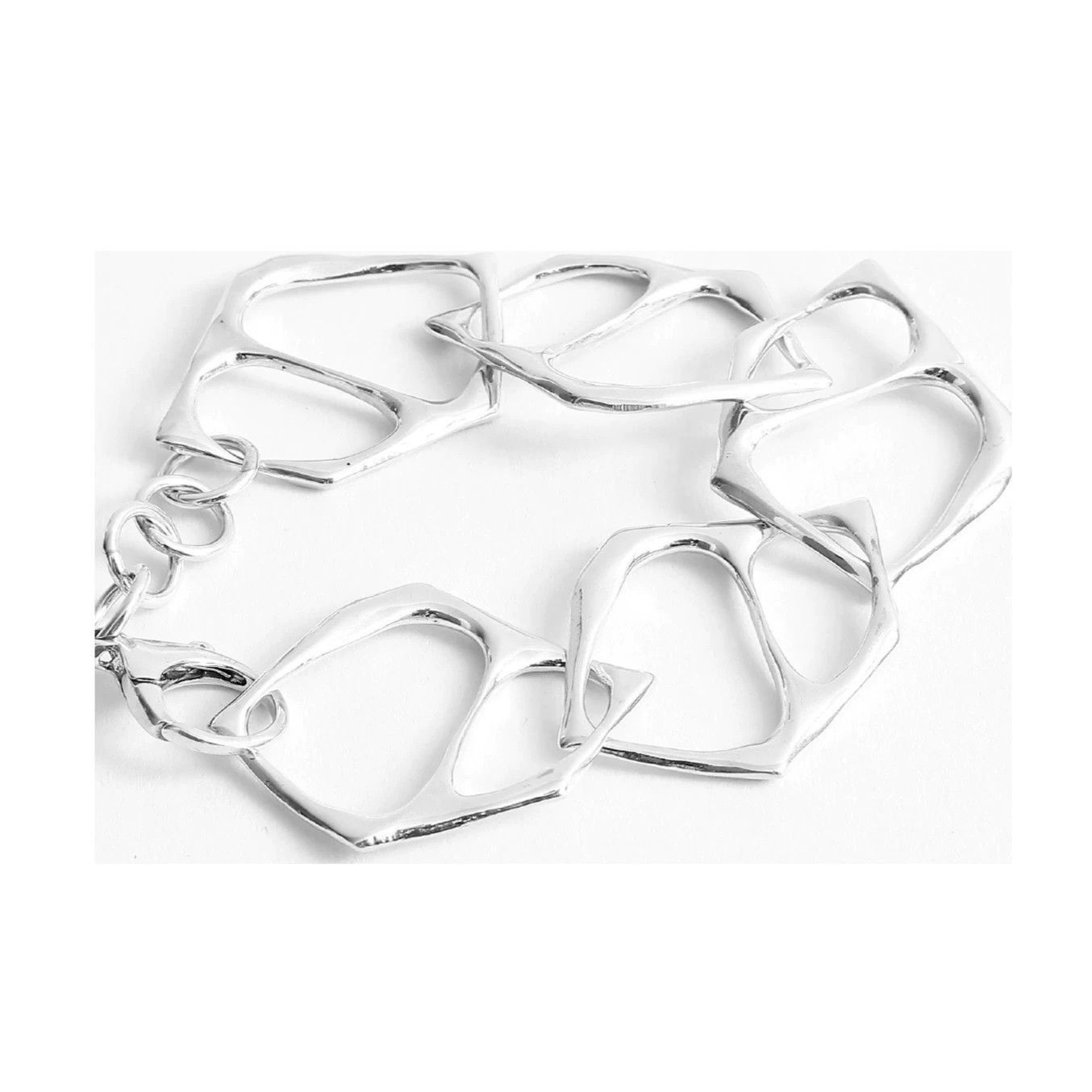 Chin Teo Geometric Link Statement Bracelet Size ONE SIZE - 1 Thumbnail