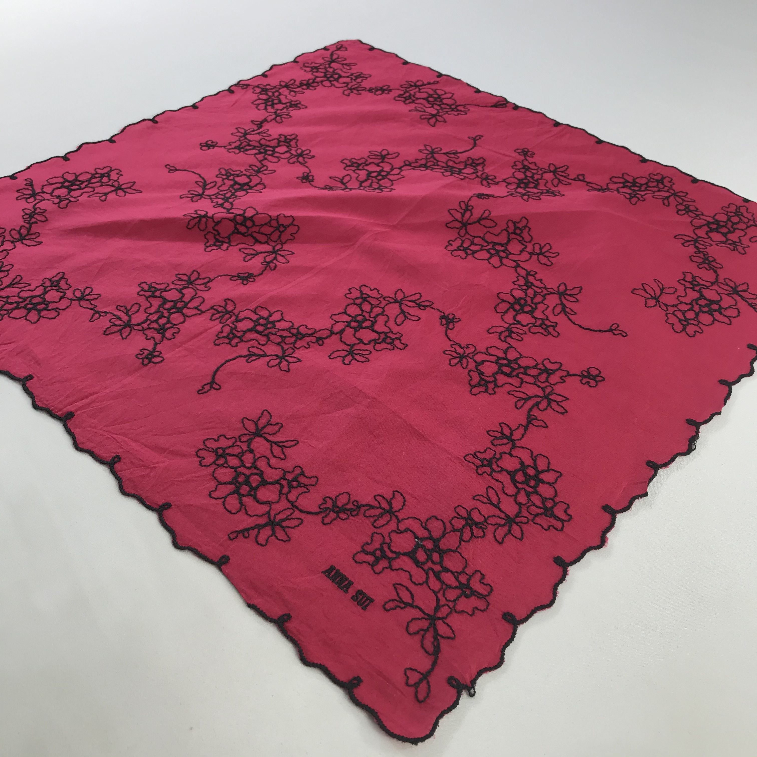 Anna Sui × Vintage Anna Sui Neckerchief / Bandana / Handkerchief Size ONE SIZE - 4 Thumbnail