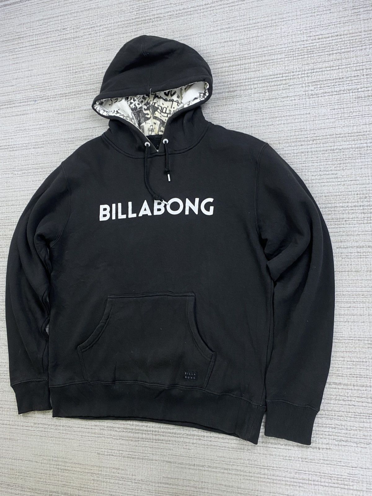 Billabong × Vintage Vintage Billabong Rare Big Spellout Sweater Hoodie Size US M / EU 48-50 / 2 - 4 Thumbnail