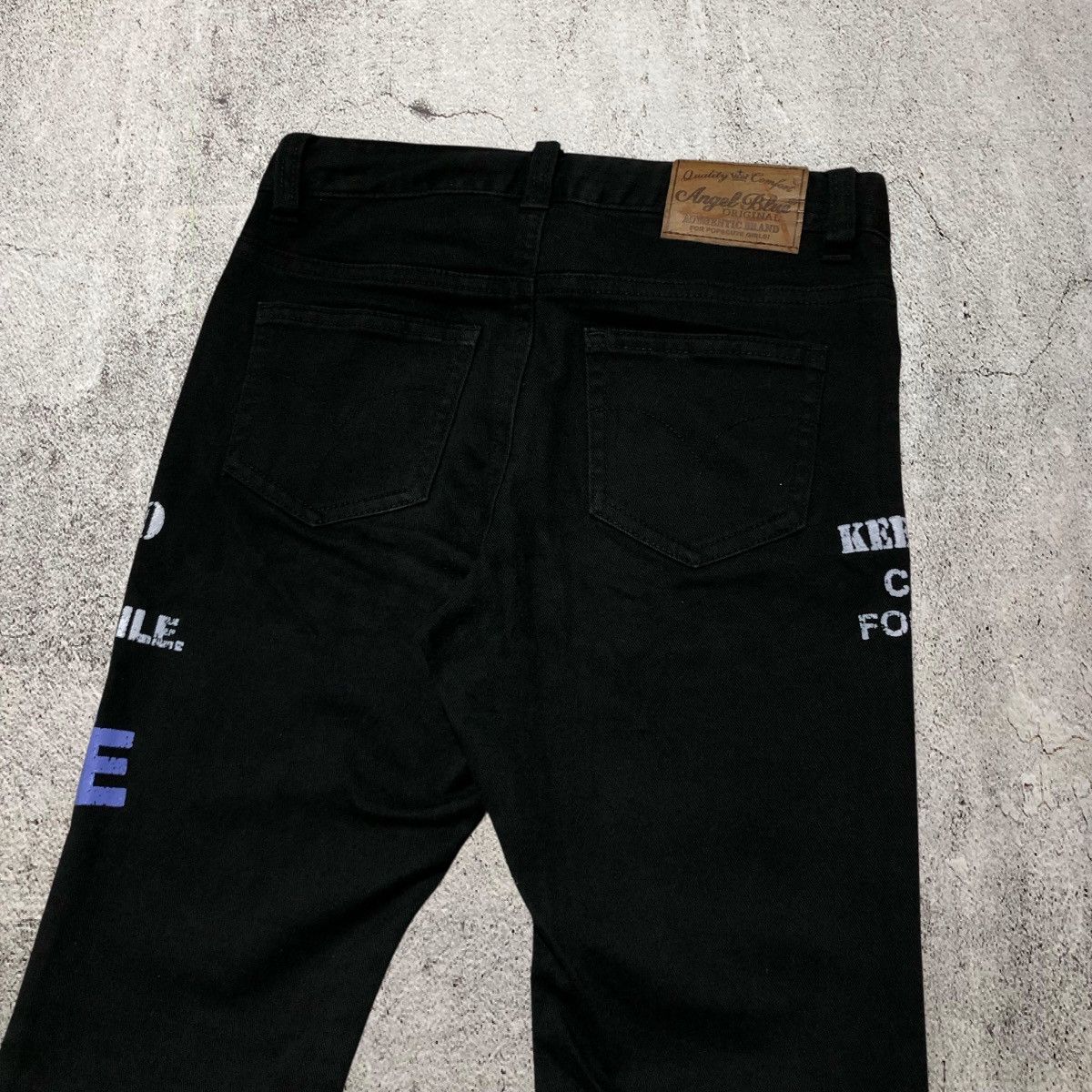 Angel Blue 2000s Angel Blue Cute Girls Denim Jeans Pants Black Lgb Size US 26 / EU 42 - 11 Thumbnail