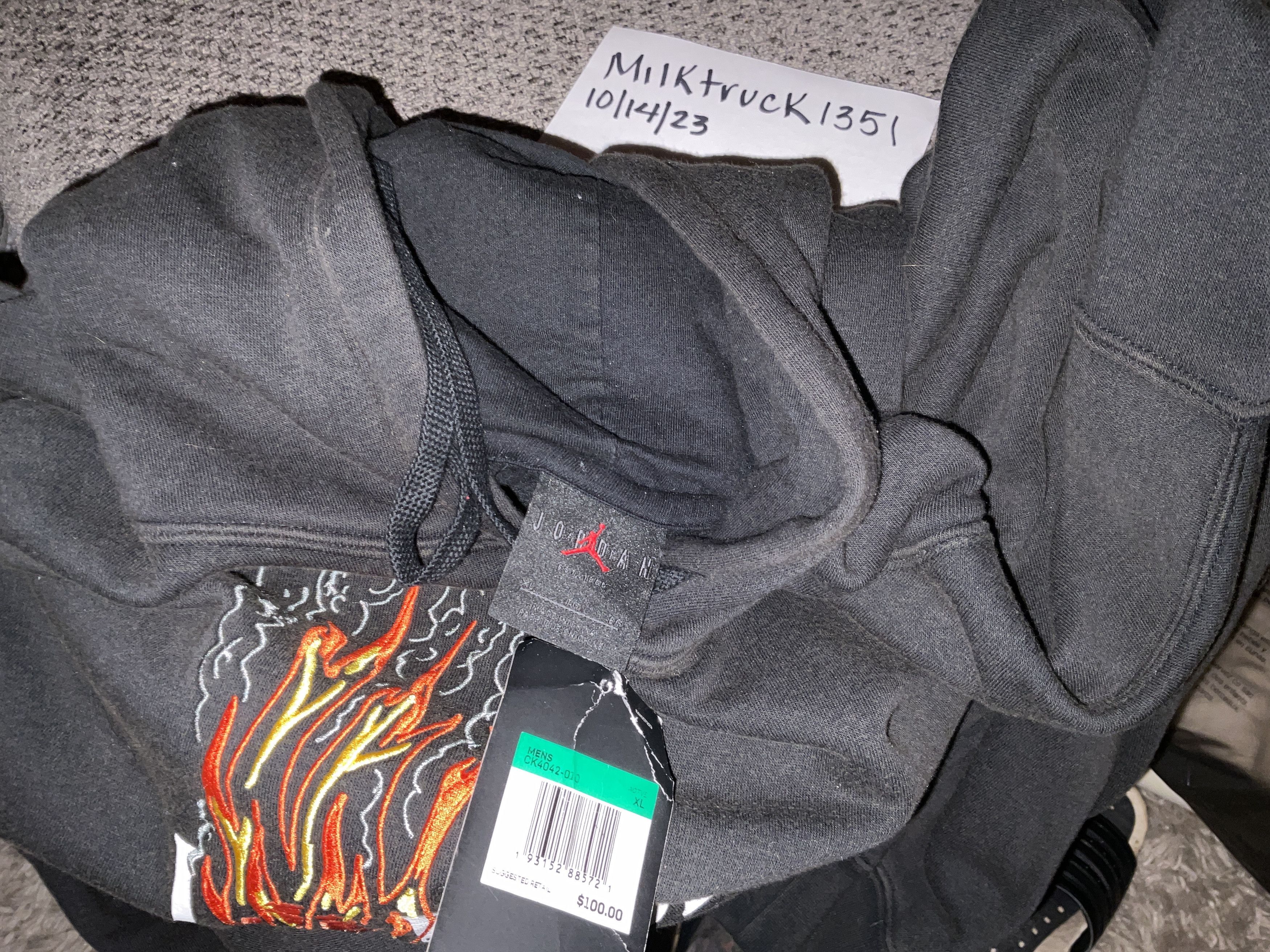 Jordan Brand × Nike × Travis Scott Air Jordan Travis Scott hoodie Size US XL / EU 56 / 4 - 2 Thumbnail