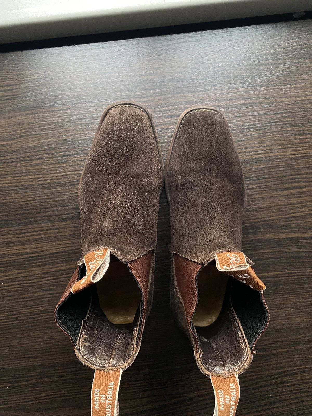 R.M. Williams Brown Comfort Craftsman Suede Size 3.5 Size US 6 / IT 36 - 9 Thumbnail