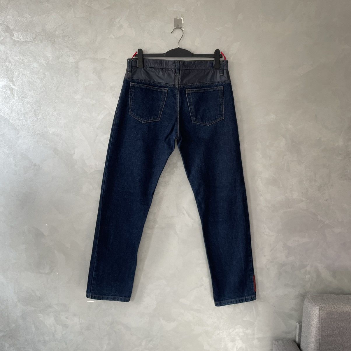 Prada Prada Linea Rossa 00’s Red Tab Jeans Size US 34 / EU 50 - 2 Thumbnail