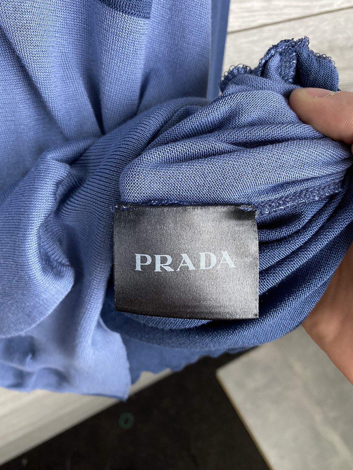 Prada Mens Prada Classic Crew Neck Jumper Sweater Size US L / EU 52-54 / 3 - 10 Thumbnail