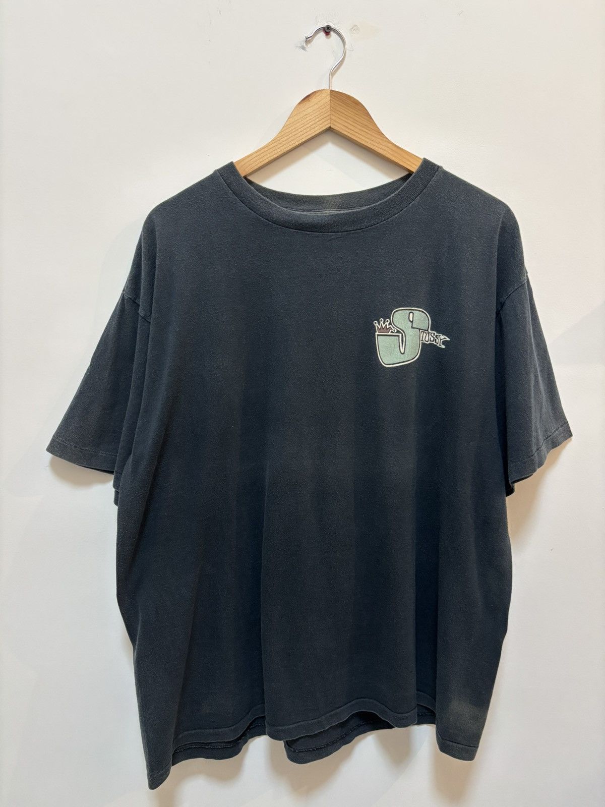 Stussy Vintage 90's Stussy Big S Crown Size US XL / EU 56 / 4 - 2 Thumbnail