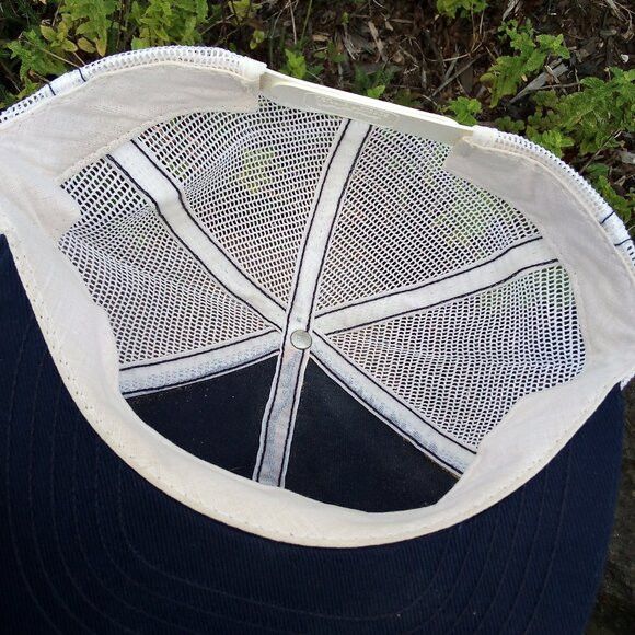 Vintage Vintage Longer Lasting Dual Patch Snap Back Trucker Hat Cap Size ONE SIZE - 5 Thumbnail