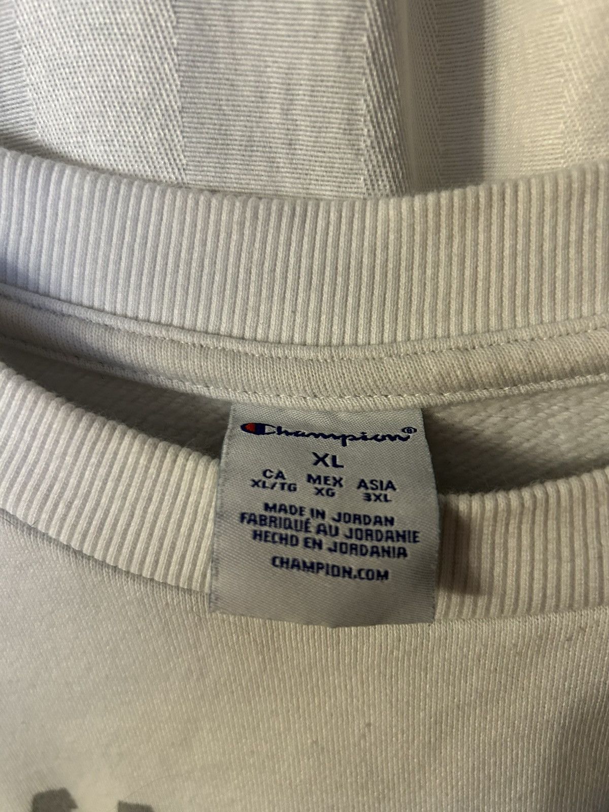 Champion Sweater: White military marines Soft champion vintage? xl Size US XL / EU 56 / 4 - 3 Thumbnail