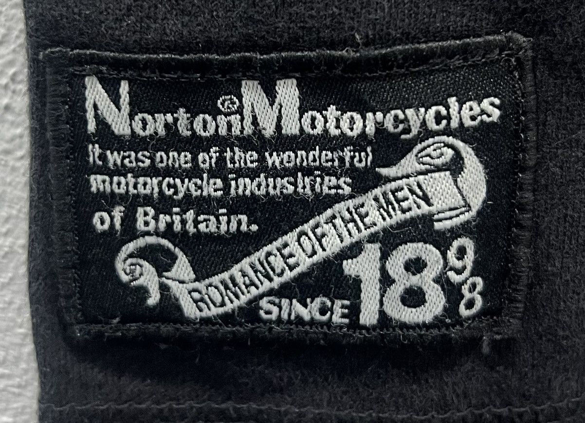 Norton × Vintage VINTAGE NORTON MOTORCYCLES ROMANCE OF THE MAN SHIRT Size US M / EU 48-50 / 2 - 6 Thumbnail