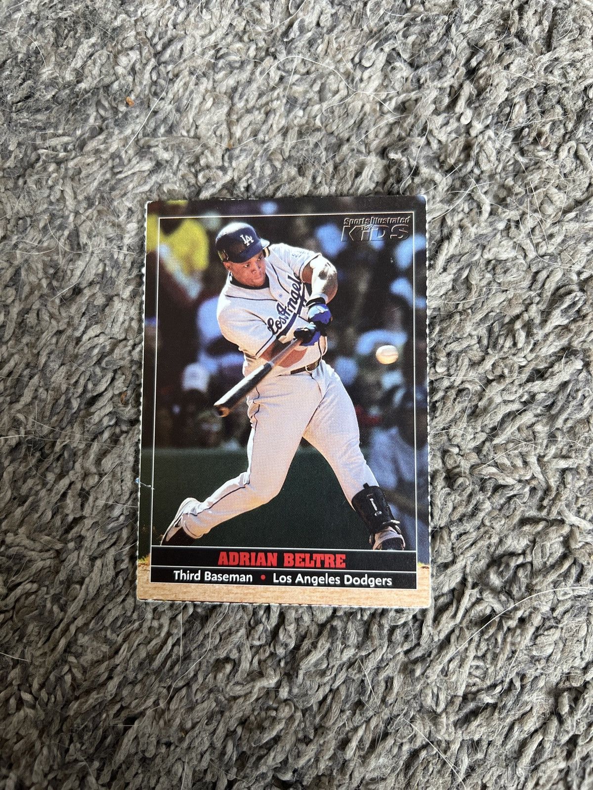 MLB 2005 Sports Illustrated For Kids #442 Adrian Beltre Card Size ONE SIZE - 1 Thumbnail