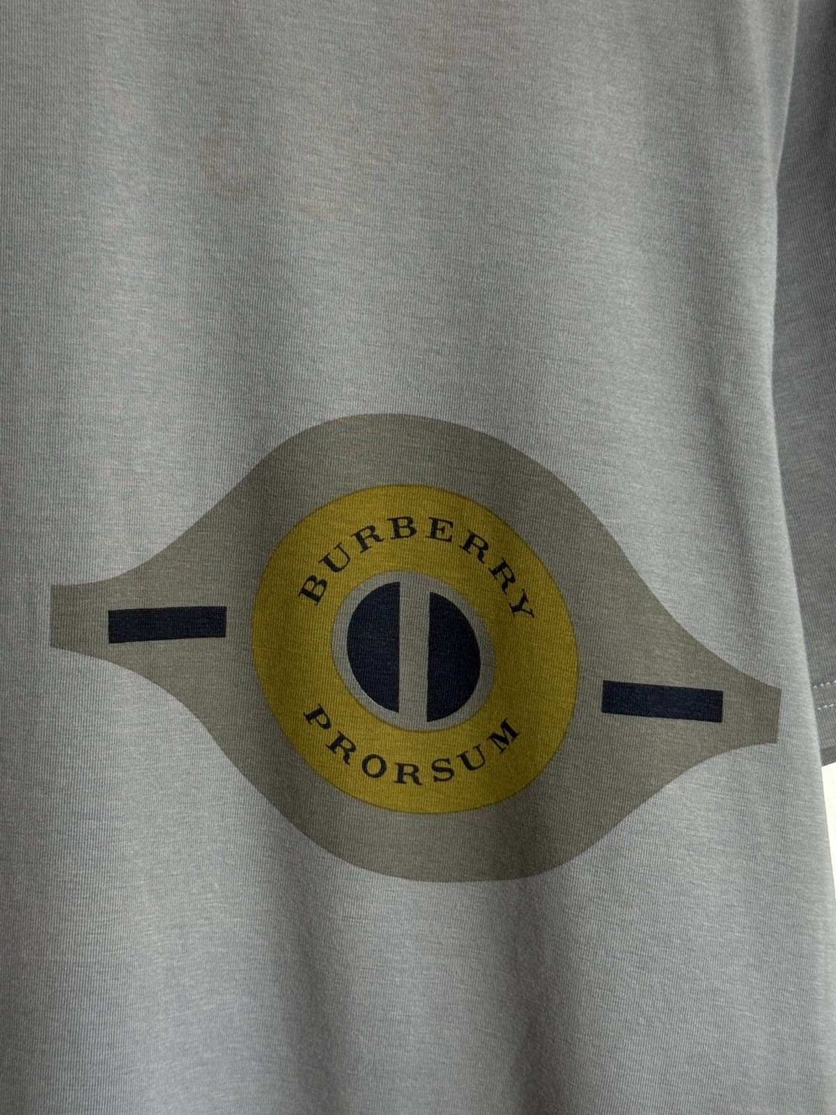 Burberry × Burberry Prorsum × Designer Burberry Prosum small logo t-shirt XL designer luxury rare Size US XL / EU 56 / 4 - 3 Thumbnail