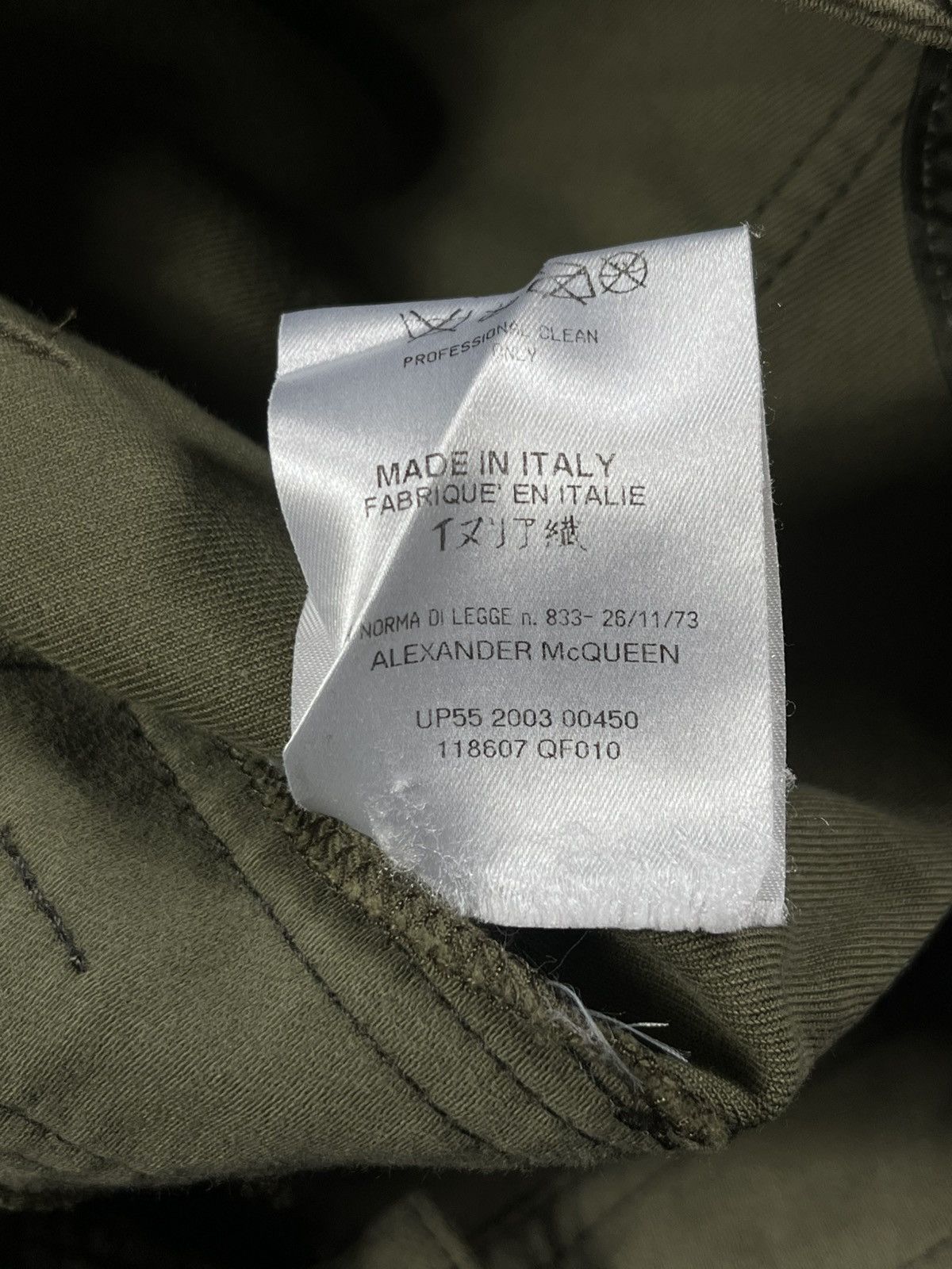 Alexander McQueen Alexander McQueen - AW03 Military Pants Size 29" - 8 Thumbnail