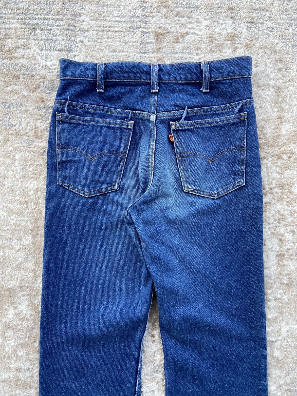 Levi's × Levi's Vintage Clothing Vintage Levi's 646 Orange Tab Flared Jeans Size US 30 / EU 46 - 6 Thumbnail