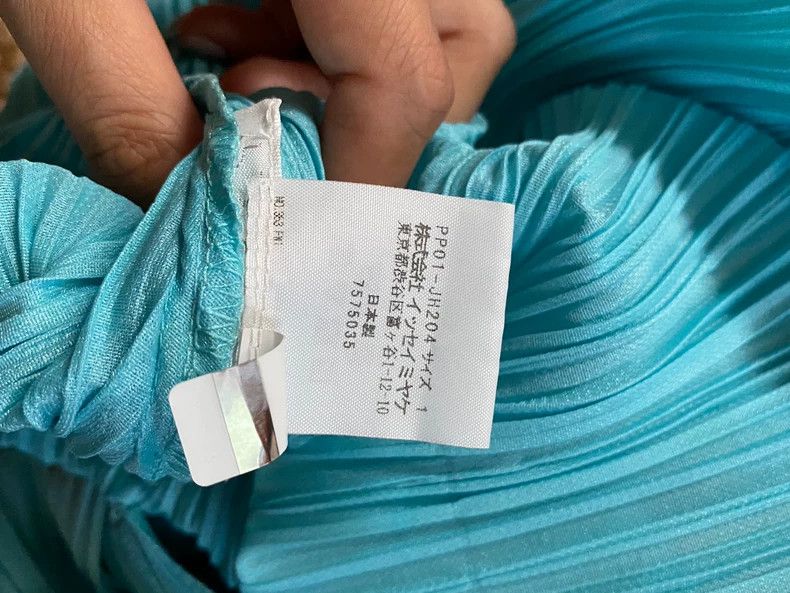 Issey Miyake issey miyake size:1 Mint green pleated dress Size XXS / US 00 / IT 34 - 4 Thumbnail
