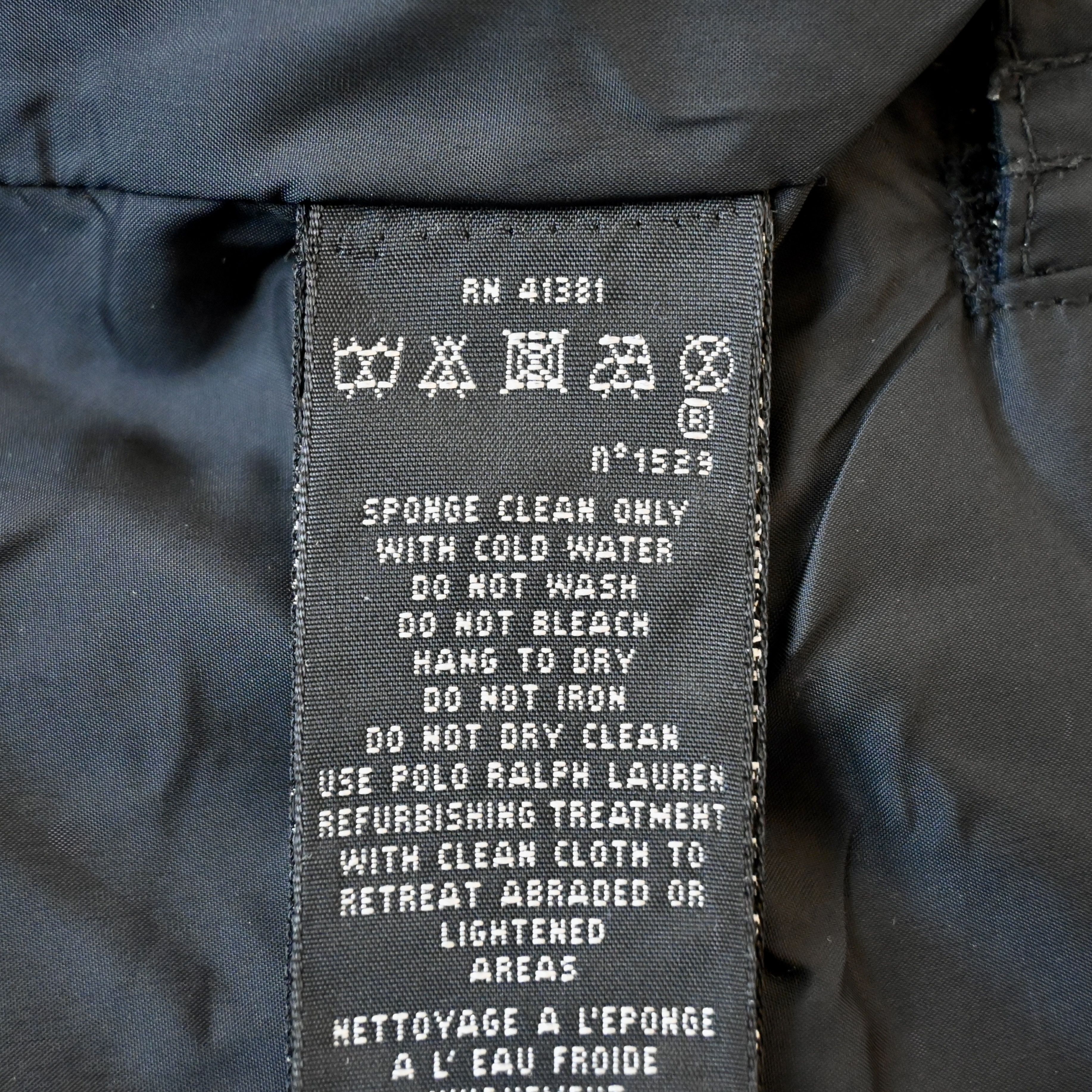 RLX Ralph Lauren VTG 2010s RLX Ralph Lauren waxed cotton belted biker jacket Size US L / EU 52-54 / 3 - 18 Thumbnail